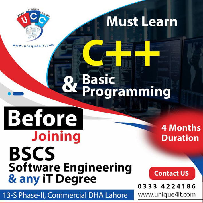 UNITECH - Best Computer College in Lahore 03334224186